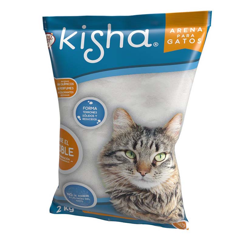 Arena para gato Kisha 2kg