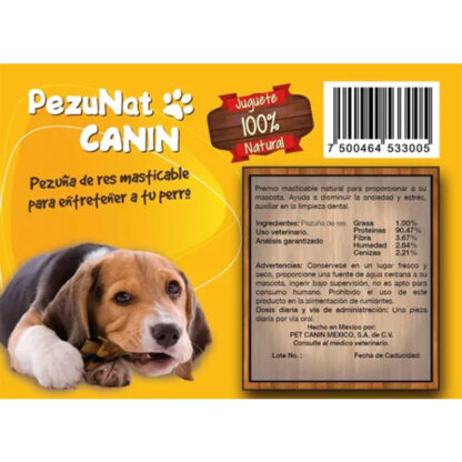 pezuñas de res para perro