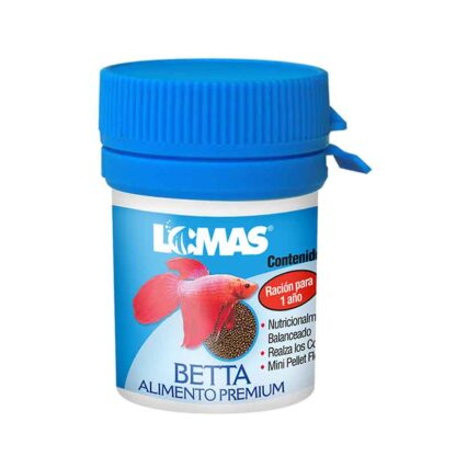 alimento pez betta 8g